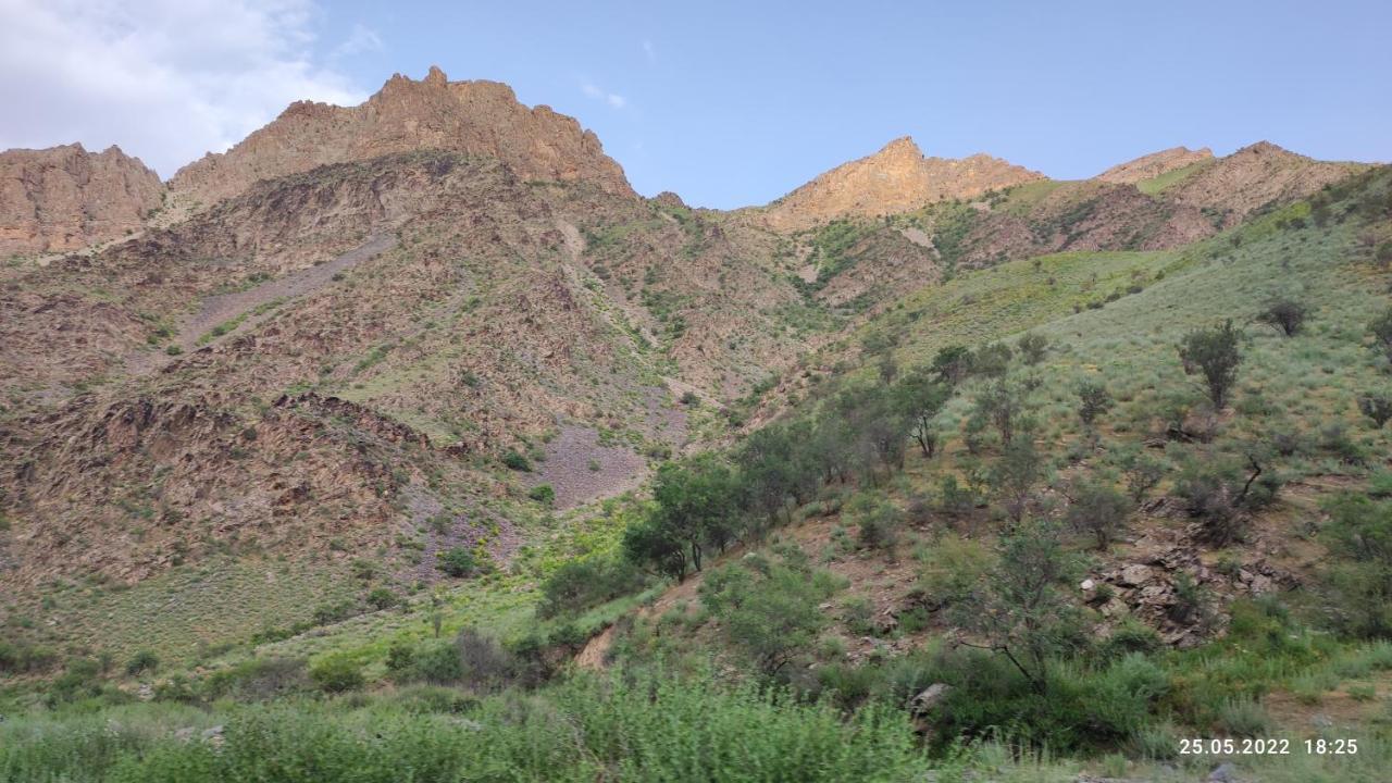 Hayat Guesthouse Nuratau Mountains Yukary-Ukhum Exterior foto